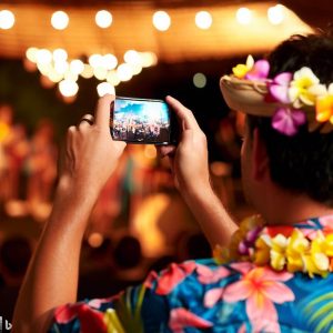 Luau-Fest auf Hawaii
