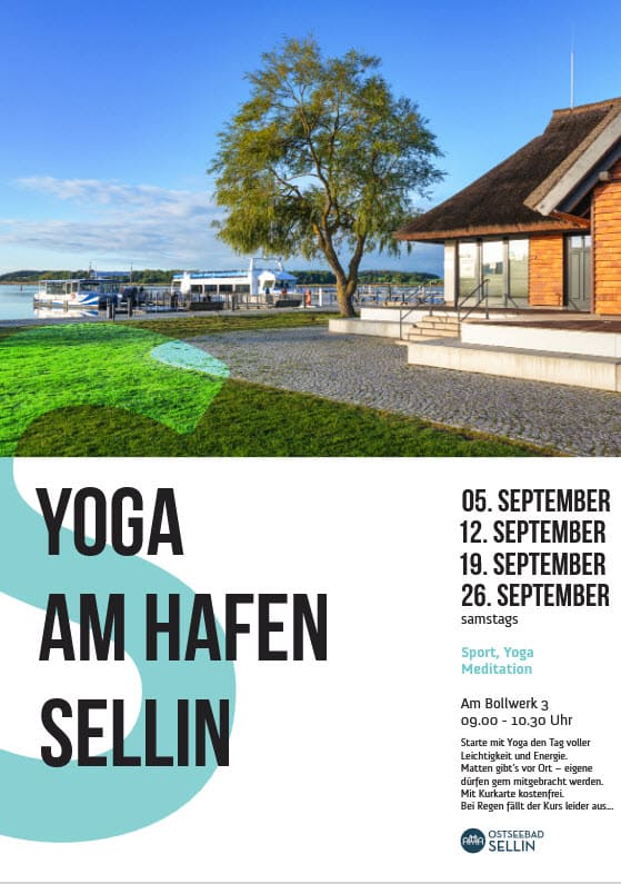 yoga am Hafen